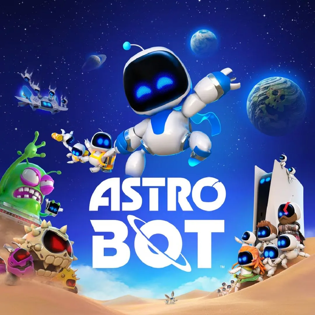 Astro Bot - Game of the Year 2024 - Khám phá thế giới PlayStation qua cuộc phiêu lưu của Astro và đội bot.