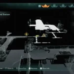 Bản đồ 3D trong Doom: The Dark Ages hiển thị một lối đi bị chặn và một con đường ẩn rẽ phải trong ống thông gió.