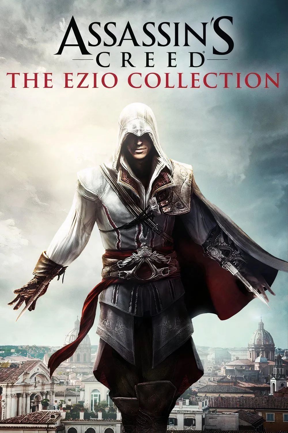 Bìa game Assassin's Creed The Ezio Collection, gợi nhớ về &quot;trái tim&quot; của dòng game