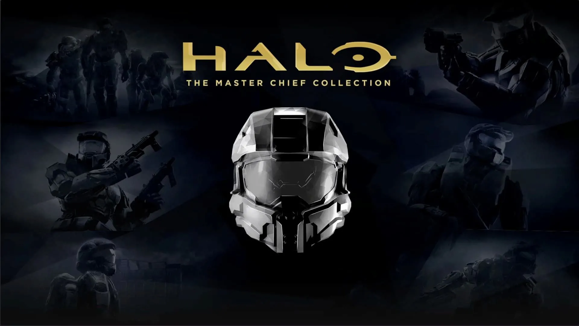 Bìa game Halo: The Master Chief Collection, tuyển tập các phiên bản Halo cổ điển.