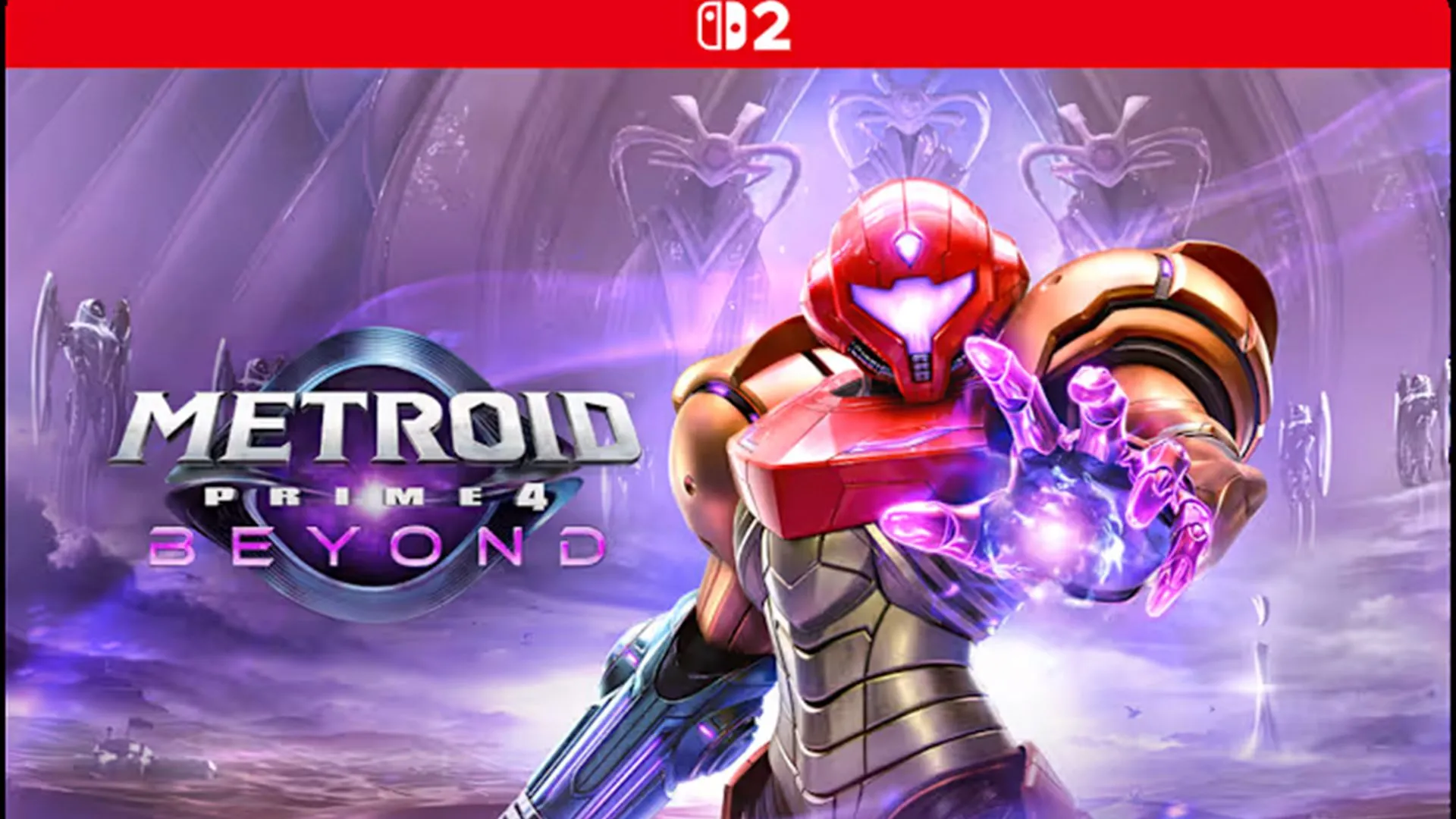 Bìa game Metroid Prime 4: Beyond - Nintendo Switch 2 Edition, sẽ hỗ trợ chuột và có nhiều chế độ đồ họa tối ưu trên Switch 2.