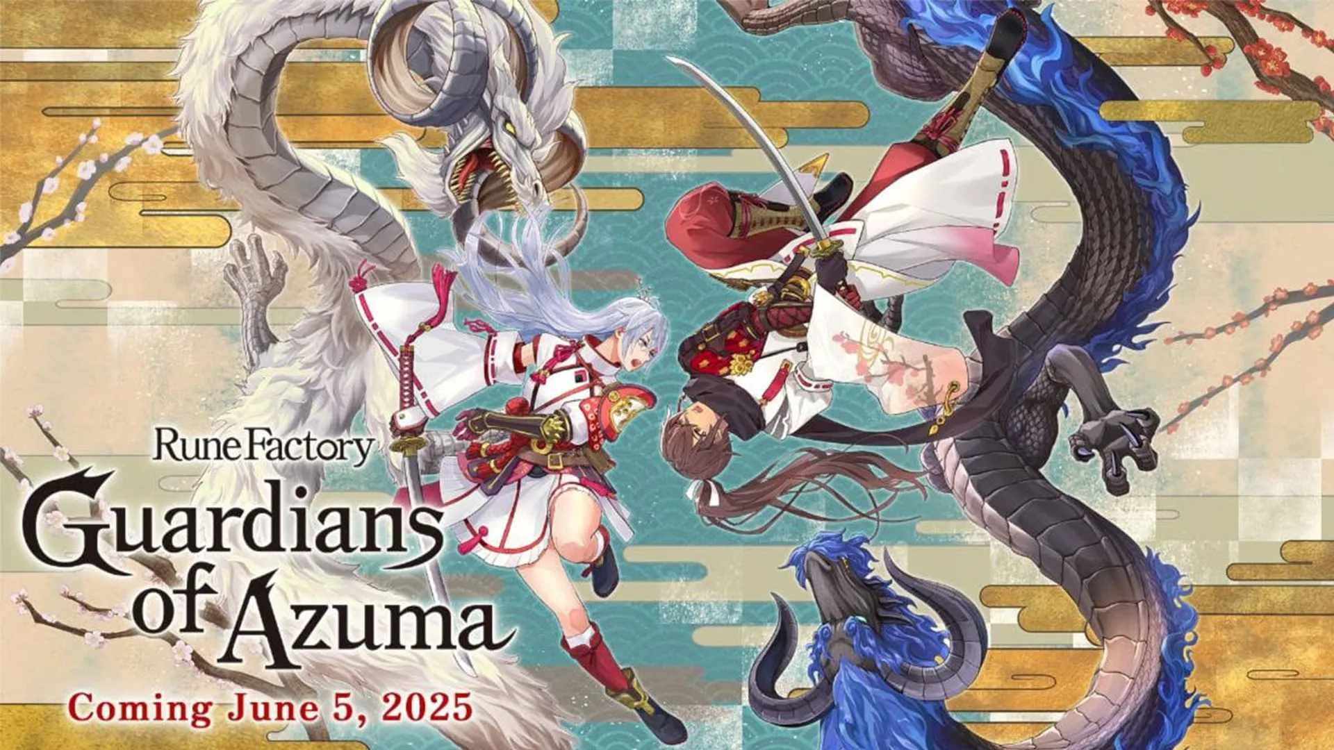 Bìa game Rune Factory: Guardians of Azuma, sẽ có phiên bản Switch 2 Edition với đồ họa và FPS cải thiện cùng tính năng điều khiển chuột Joy-Con.