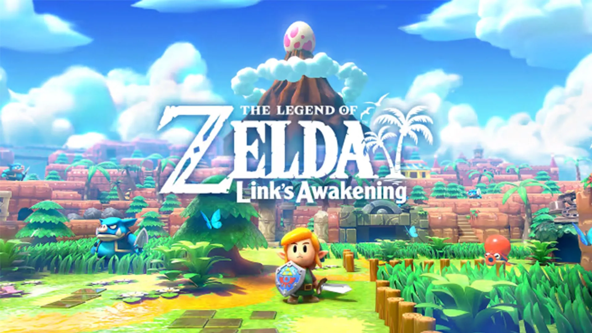 Bìa game The Legend of Zelda: Link’s Awakening, phiên bản làm lại trên Switch 1 sẽ nhận Free Update khi chơi trên Switch 2.