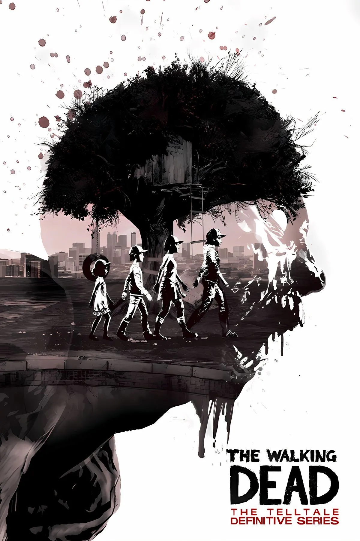 Bìa game The Walking Dead: The Telltale Definitive Series, bộ sưu tập game cốt truyện kinh điển