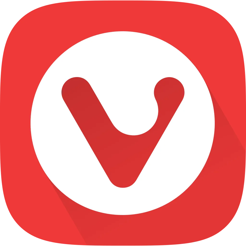 Biểu tượng (logo) của trình duyệt Vivaldi