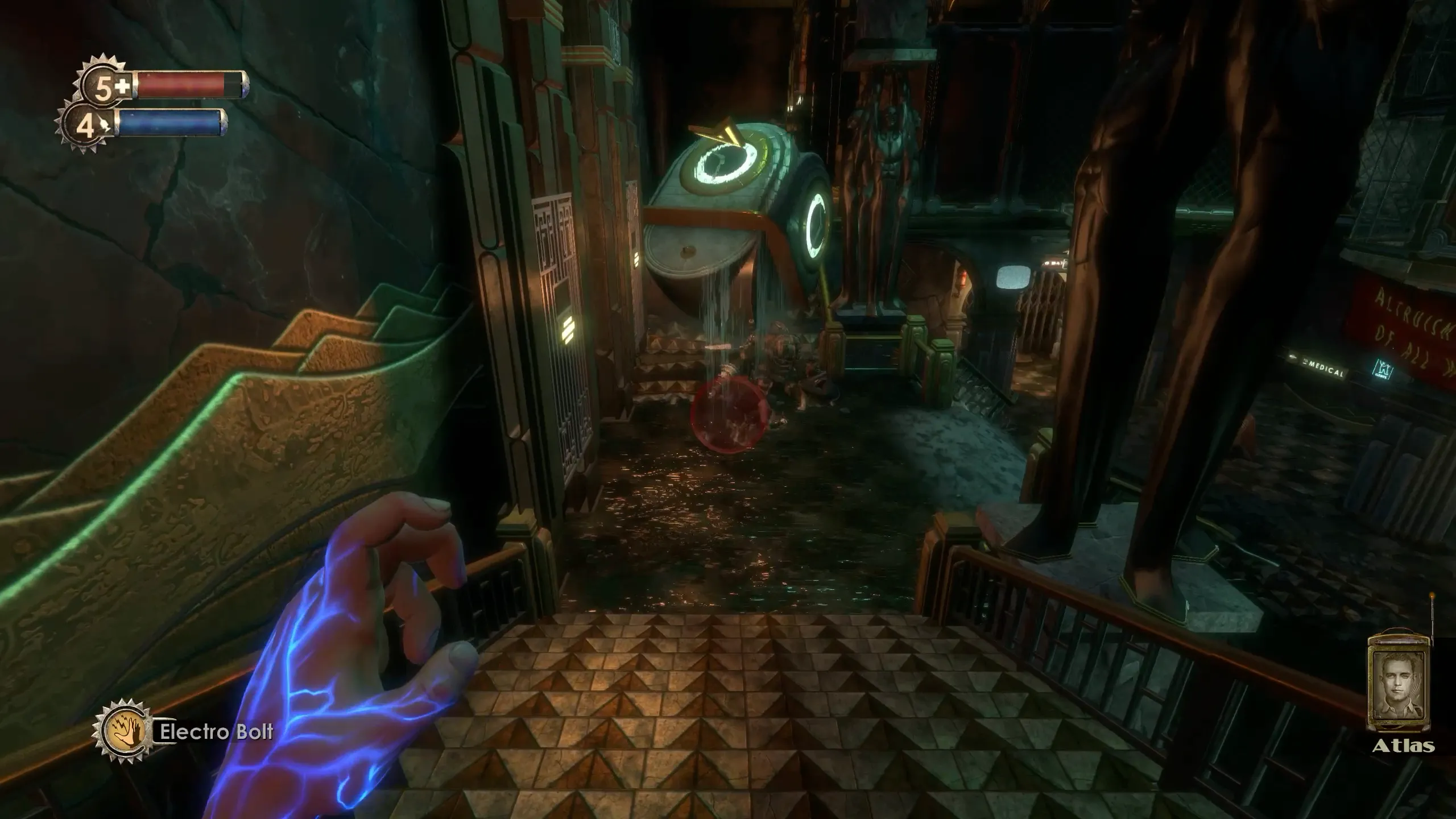 Big Daddy và Little Sister trong BioShock, biểu tượng của thành phố Rapture