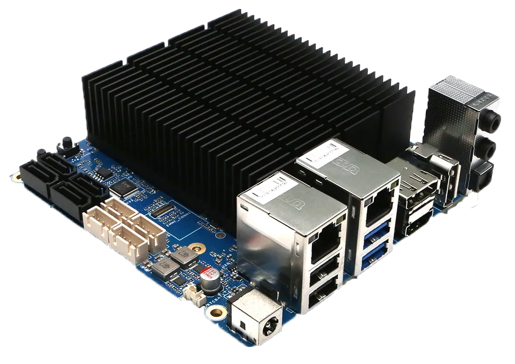 Bo mạch máy tính nhúng ODROID-H4 Ultra với chip Core i3-N305, hỗ trợ RAM DDR5 và SSD M.2, nền tảng cho console game retro DIY Playnix.