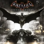 Bộ sưu tập game Batman: Arkham Knight và các phần trước đó, với logo Batman và biểu tượng game nổi bật.