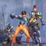 Các anh hùng Overwatch 2 chiến đấu trong chế độ Stadium mới với không khí đấu trường sôi động.