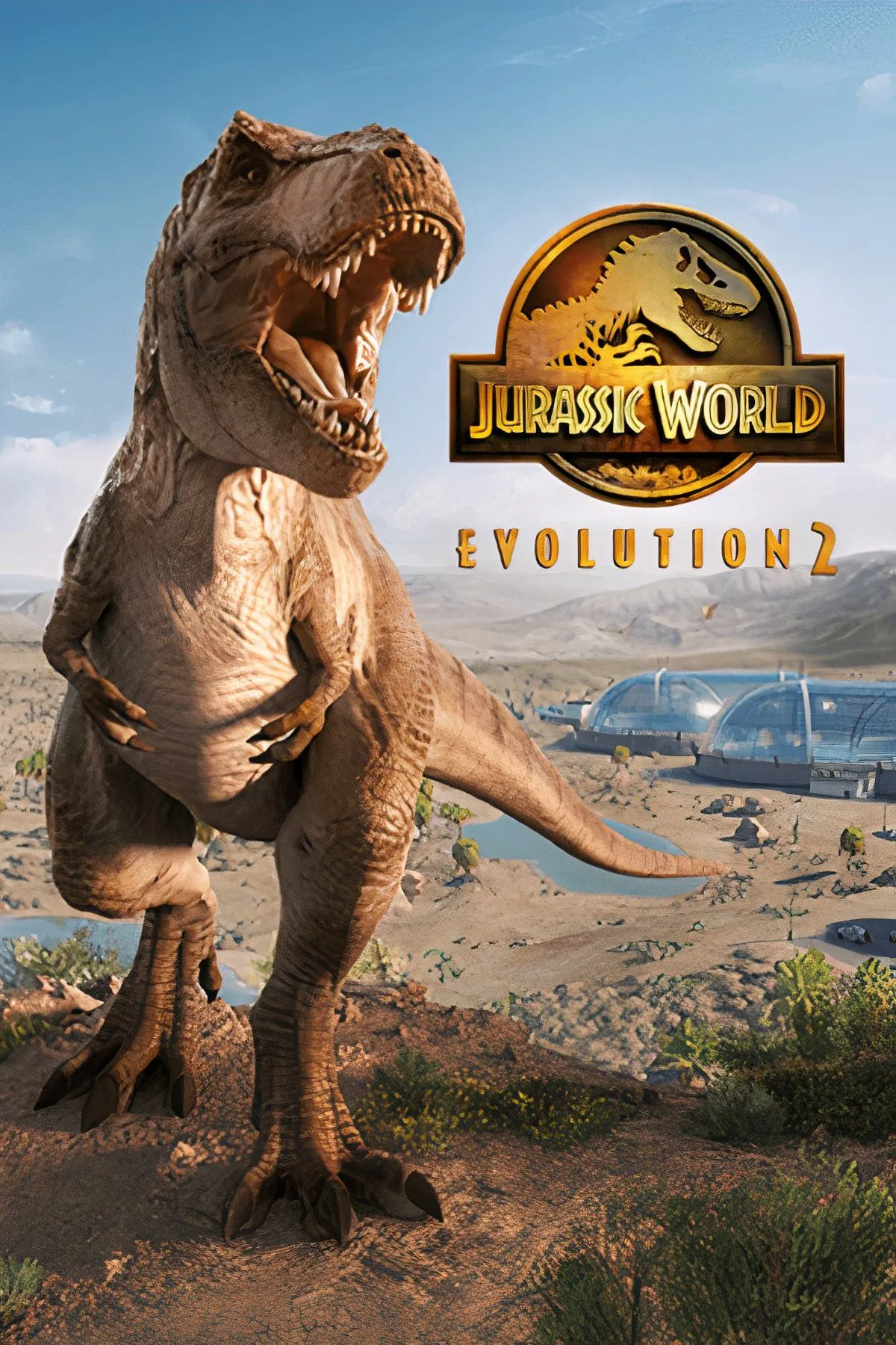 Các khoảnh khắc nổi bật trong gameplay Jurassic World Evolution 2, thể hiện sự đa dạng môi trường và khủng long
