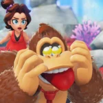 Cảnh quay gameplay Donkey Kong Bananza trên Nintendo Switch 2 với đồ họa ấn tượng