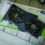 Card đồ họa Nvidia GeForce RTX 5060 Ti. Ảnh minh họa cho việc cập nhật firmware khắc phục lỗi màn hình đen khi khởi động.