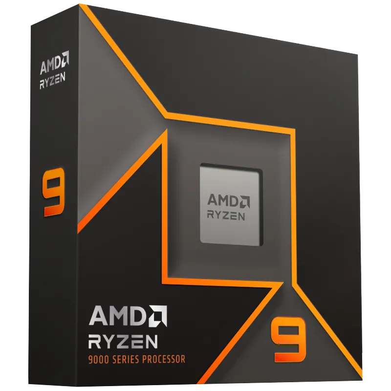 Chip AMD Ryzen 9 9950X với 16 nhân 32 luồng cho hiệu năng vượt trội
