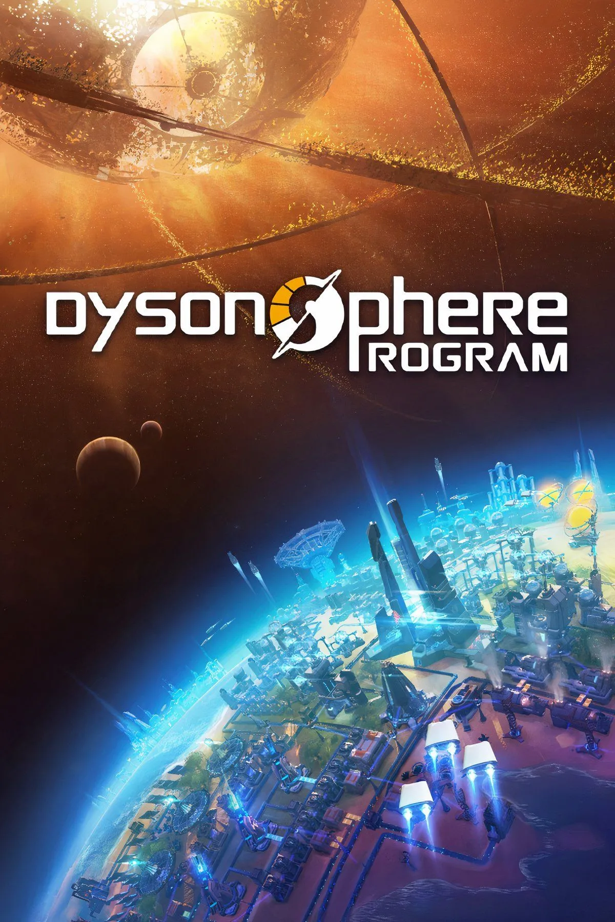 Công trình nhà máy khổng lồ trên bề mặt hành tinh đang xây dựng Quả cầu Dyson trong Dyson Sphere Program