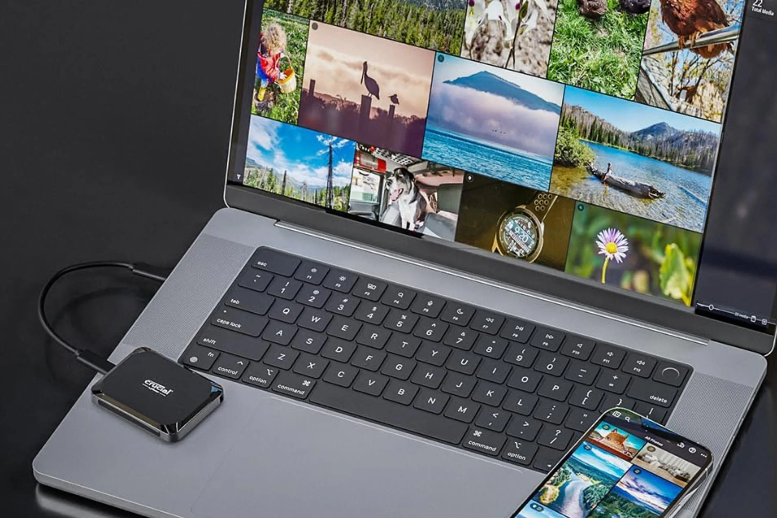 Crucial X9 Portable SSD 4TB bền bỉ và nhỏ gọn