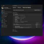 Điều chỉnh tần số quét màn hình trên Windows 11 để tiết kiệm pin