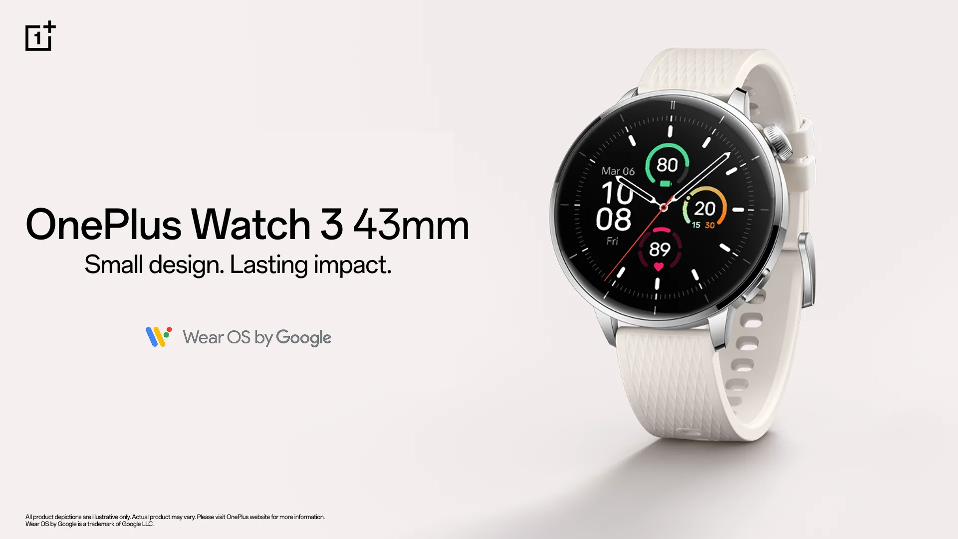 Đồng hồ OnePlus Watch 3 43mm, phiên bản mới nhất đáp ứng nhu cầu cổ tay nhỏ.
