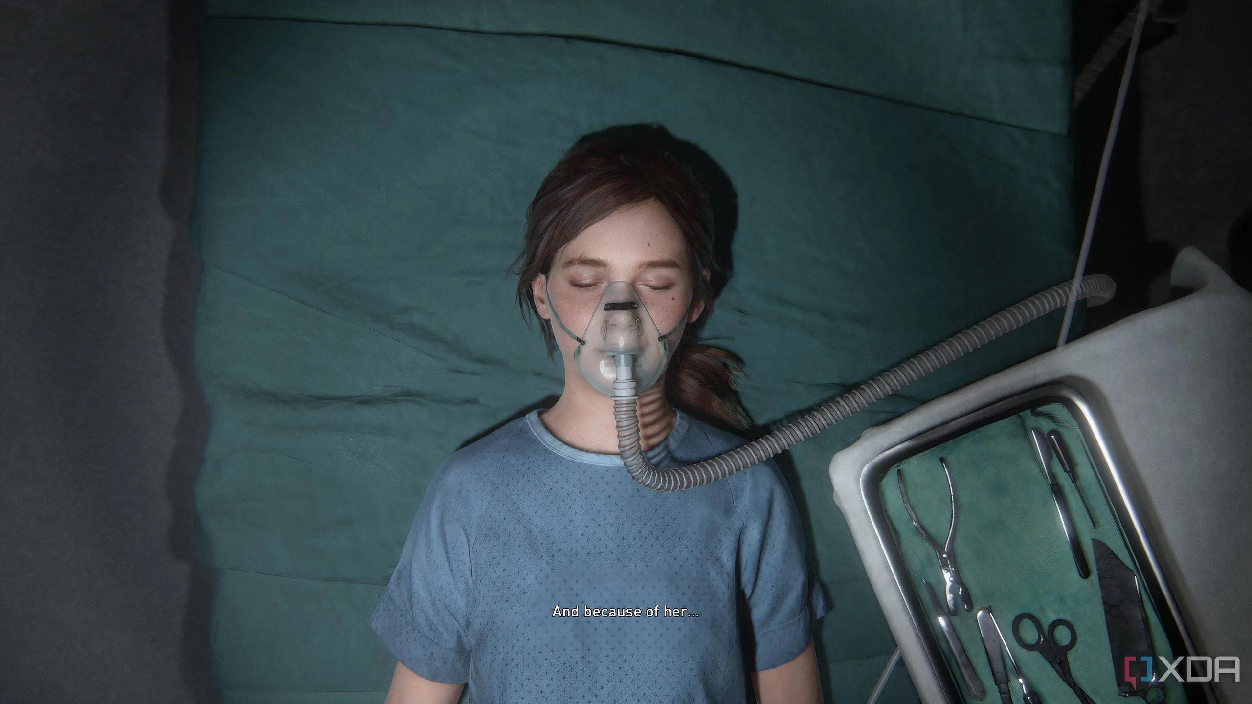 Ellie bị gây mê trên bàn mổ trong The Last of Us Part II Remastered, khoảnh khắc định mệnh dẫn đến bi kịch