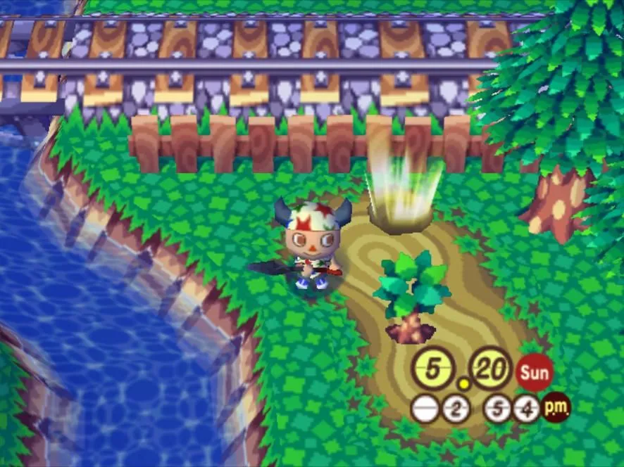 Gameplay Animal Crossing trên GameCube