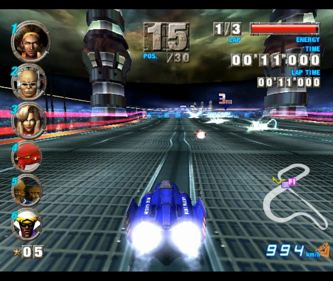 Gameplay F-Zero GX cực ấn tượng trên GameCube