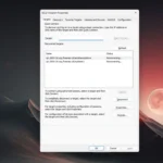 Giao diện cấu hình iSCSI Initiator trên Windows 11, hiển thị các tùy chọn kết nối và quản lý ổ đĩa mạng ảo