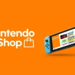 Giao diện chính eShop Nintendo Switch với các menu và tựa game