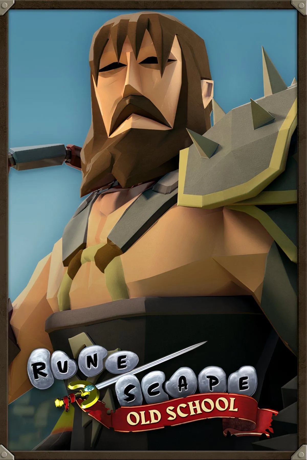 Giao diện đồ họa cổ điển của game MMORPG Old School RuneScape
