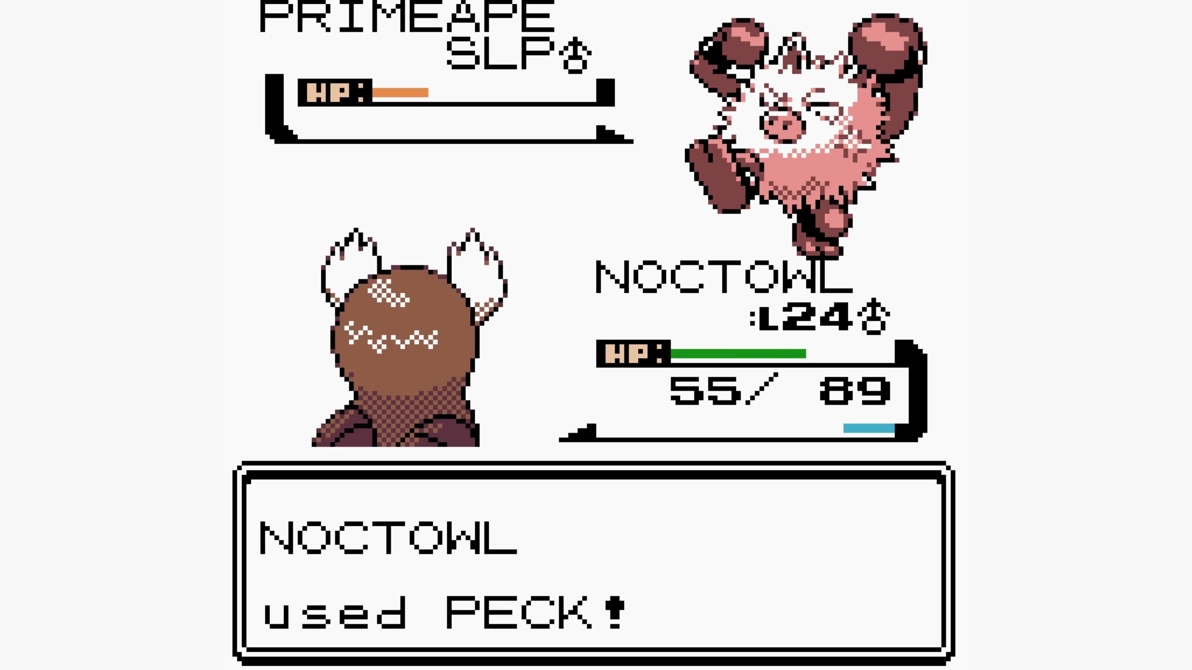 Giao diện khám phá vùng đất mới trong Pokémon Prism, với đồ họa được cải tiến.