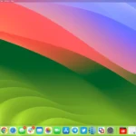 Giao diện macOS với các biểu tượng ứng dụng trên Dock tự động điều chỉnh kích thước để tối ưu không gian