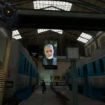 Giao diện mở đầu của tựa game Half-Life 2, một biểu tượng của dòng game FPS