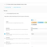 Giao diện thiết lập tự động hóa phát nhạc thông minh trên Home Assistant