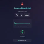 Giao diện tiện ích Scream to Unlock Chrome hiển thị yêu cầu la hét và mức độ âm lượng