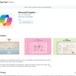 Giao diện ứng dụng Microsoft Copilot trên macOS với các tính năng AI