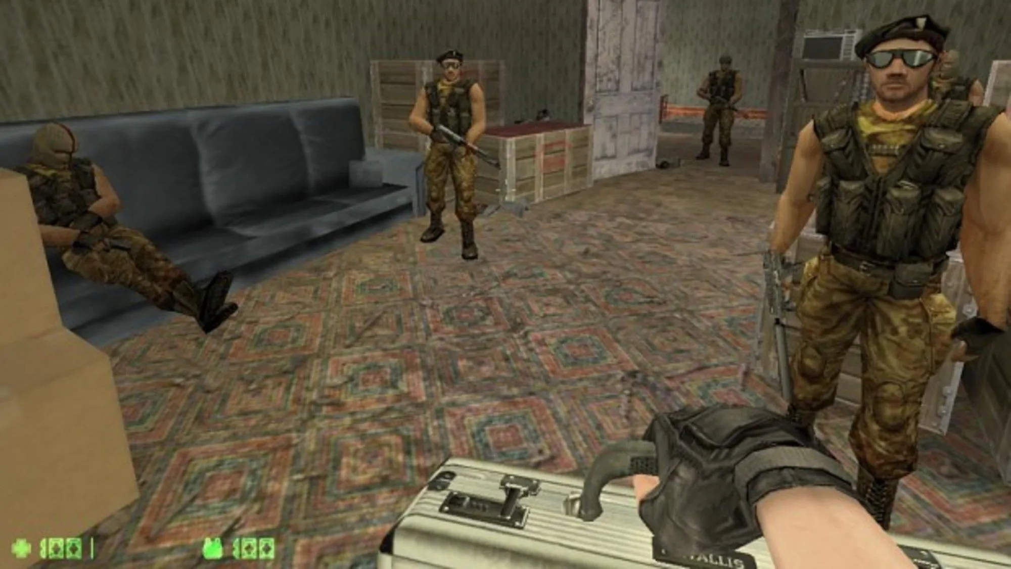 Giao tranh dữ dội trong một nhiệm vụ của Counter-Strike Condition Zero Deleted Scenes