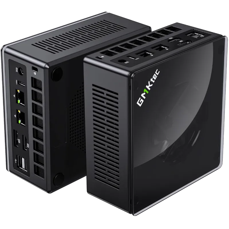 GMKtec NucBox K8 Plus với thiết kế nhỏ gọn và hiện đại