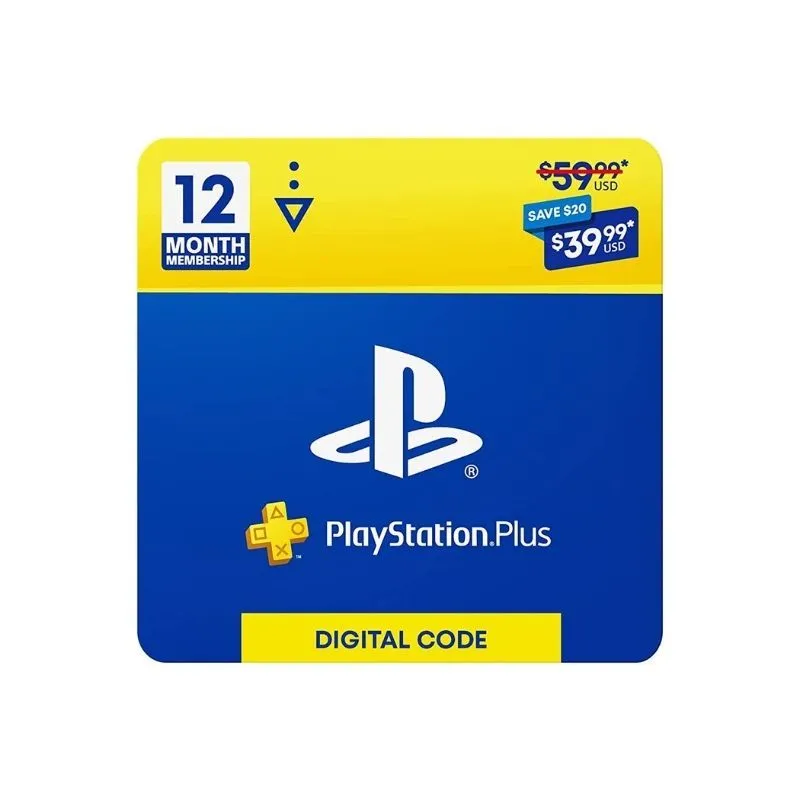 Gói đăng ký PlayStation Plus 12 tháng mang đến trải nghiệm game online và thư viện game miễn phí.