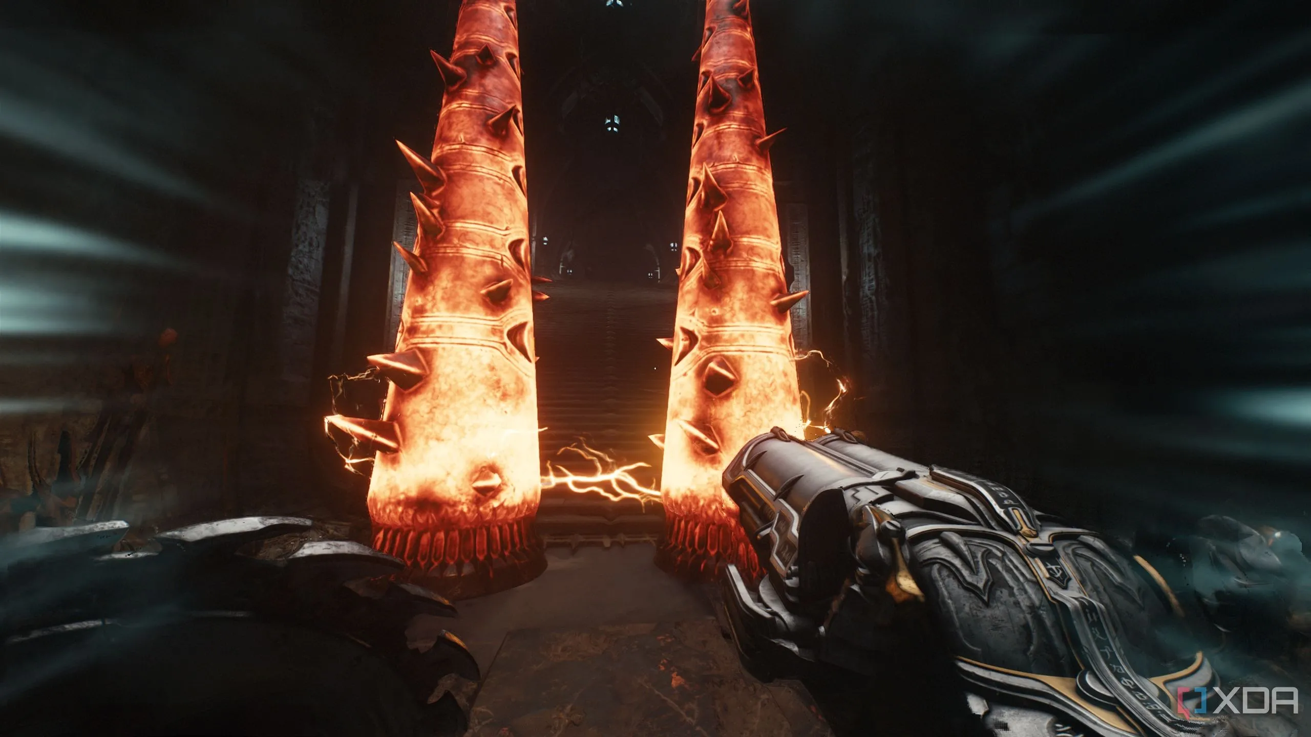 Hai cái gai kim loại nóng chảy trong Chương 19 Doom The Dark Ages