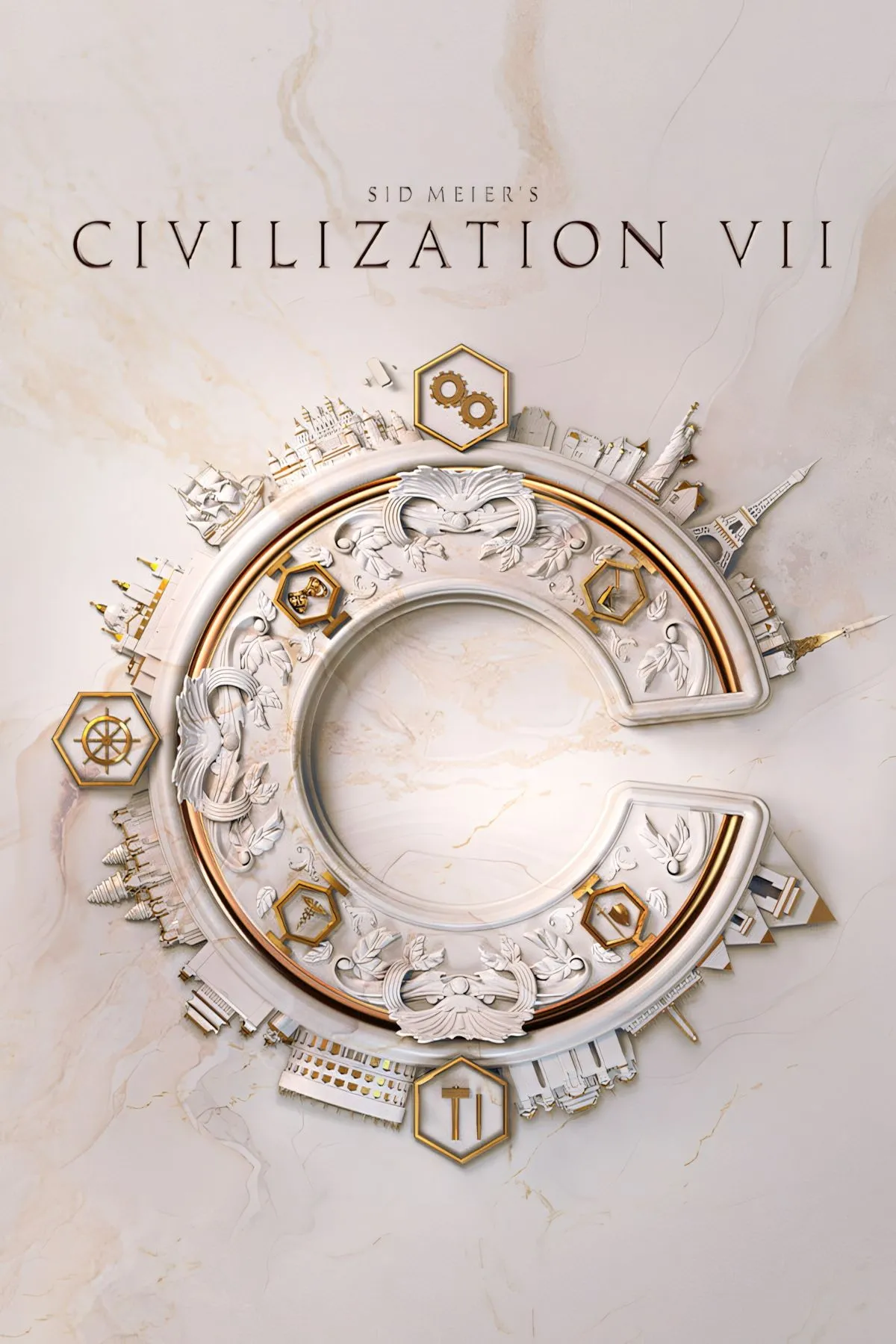 Hình ảnh bìa game Sid Meier's Civilization VII, biểu tượng cho sự trường tồn và phát triển của một series game chiến thuật thông minh