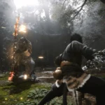 Hình ảnh cận cảnh nhân vật Tôn Ngộ Không trong game Black Myth: Wukong, tựa game đoạt giải Game của Năm tại Steam Awards 2024, với đồ họa ấn tượng và lối chơi hành động đỉnh cao.