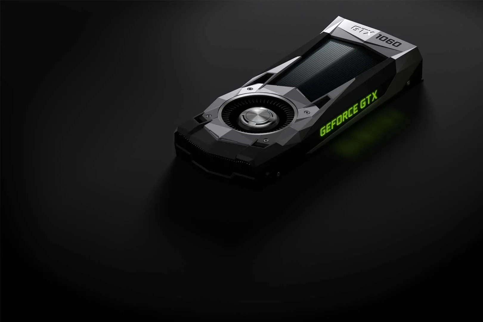 Hình ảnh card đồ họa Nvidia GeForce GTX 1060, biểu tượng cho hiệu năng 1080p gaming giá tốt.