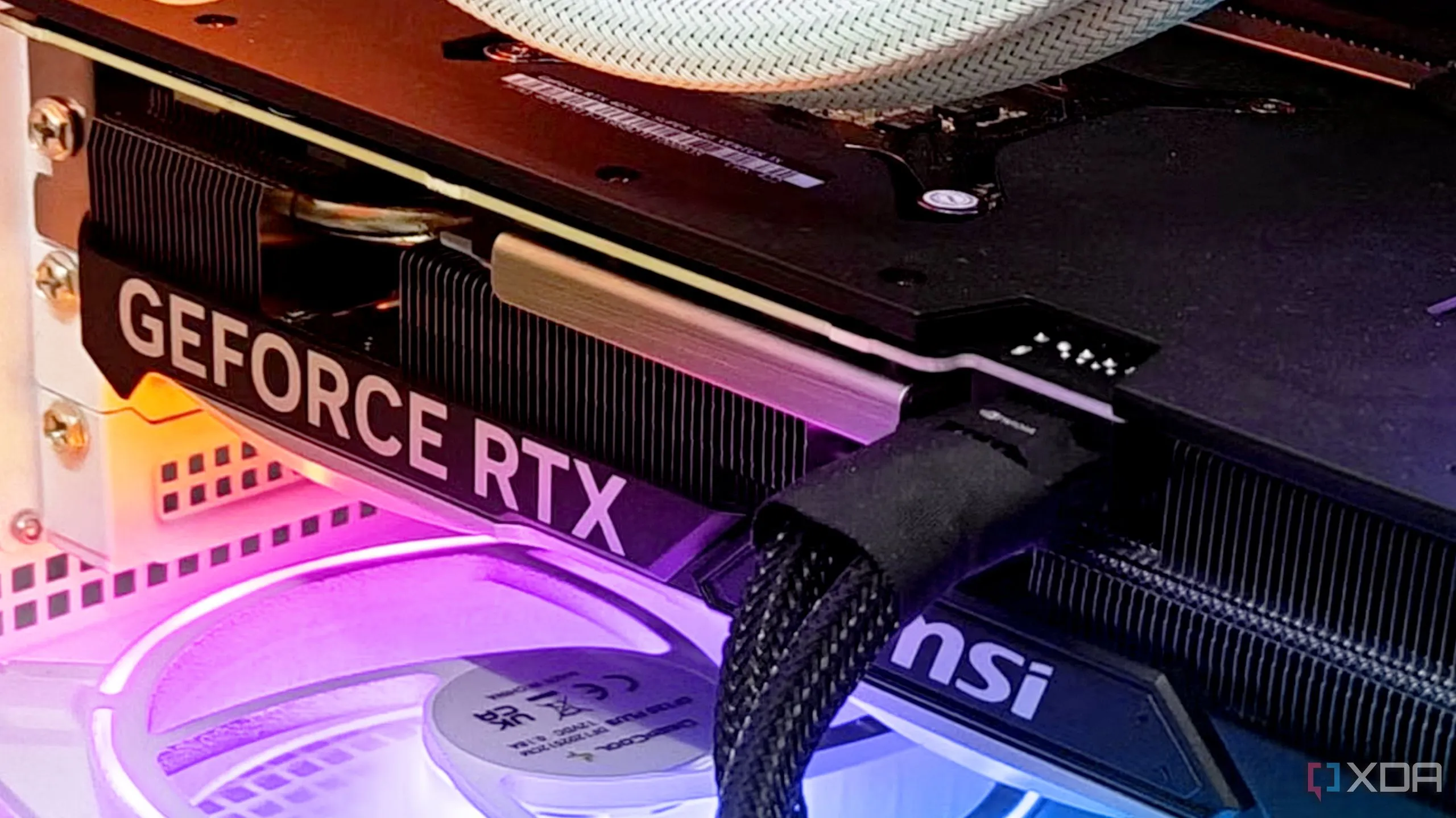 Hình ảnh đại diện dòng card đồ họa NVIDIA RTX 5000 series