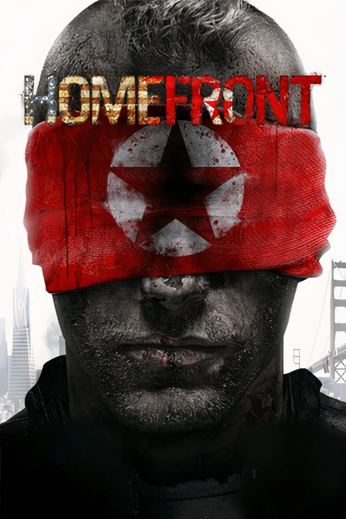 Hình ảnh gameplay Homefront với bối cảnh quân đội Hàn Quốc tấn công Mỹ