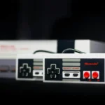Hình ảnh hệ máy chơi game Nintendo Entertainment System (NES) cổ điển
