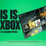 Hình ảnh minh họa ứng dụng Xbox Cloud Gaming trên màn hình LG Smart TV, thể hiện khả năng chơi game AAA trực tuyến tiện lợi.