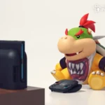 Hình ảnh mô phỏng trải nghiệm chơi game trên Nintendo Switch 2 với camera, làm nổi bật nguy cơ nội dung không lành mạnh nếu thiếu kiểm soát của phụ huynh.