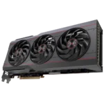 Hình ảnh render card đồ họa Sapphire Pulse Radeon RX 7900 XTX với thiết kế tản nhiệt 3 quạt