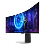Hình ảnh render màn hình cong Samsung Odyssey G9 (G95SD) 49 inch với tấm nền QD-OLED hiển thị sống động