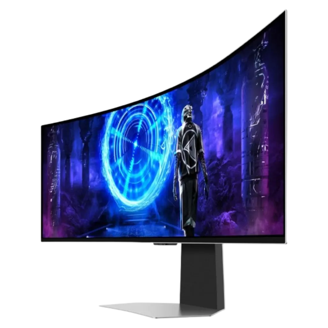 Hình ảnh render màn hình cong Samsung Odyssey G9 (G95SD) 49 inch với tấm nền QD-OLED hiển thị sống động