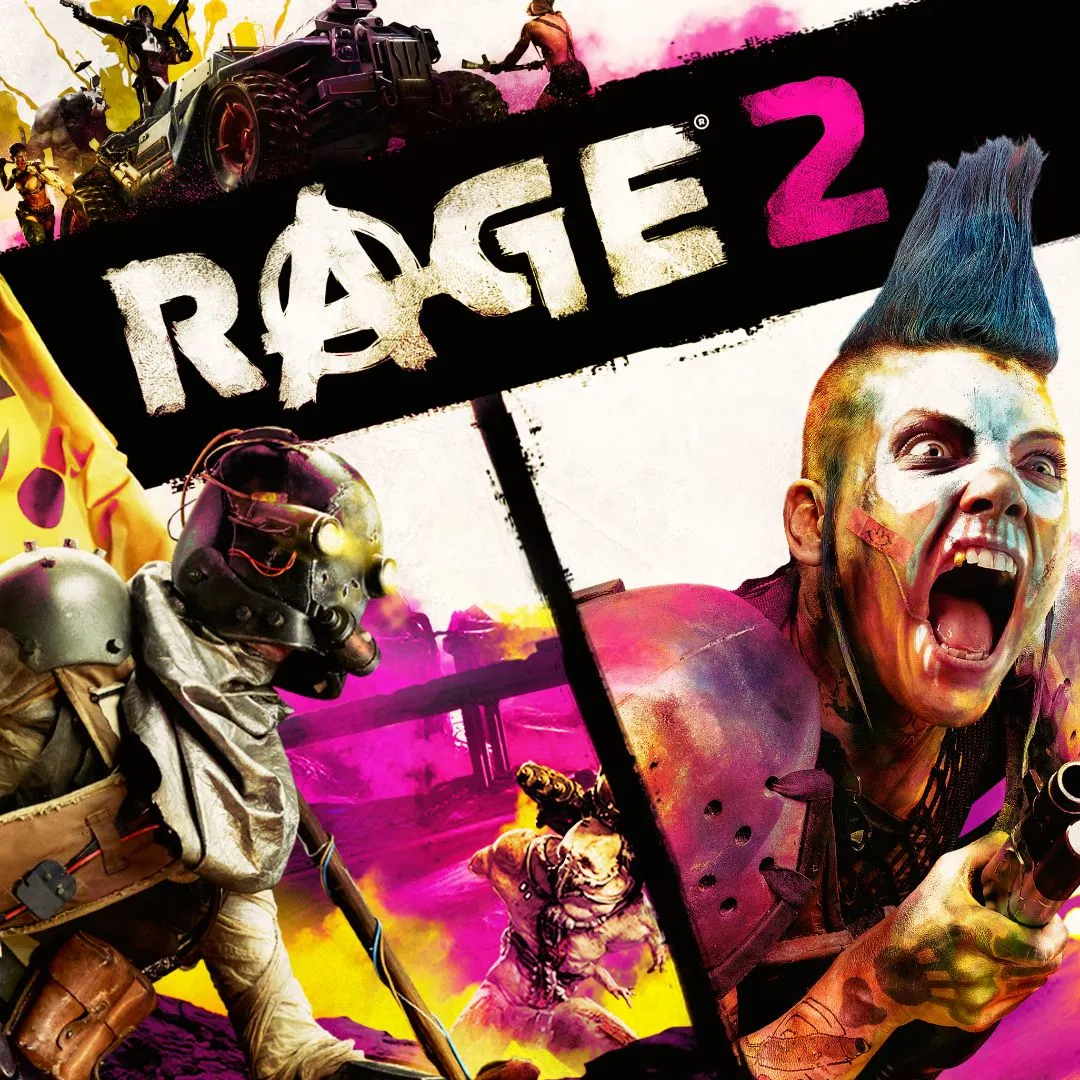 Hình ảnh sản phẩm game Rage 2, phô diễn sự hỗn loạn và thế giới mở hậu tận thế