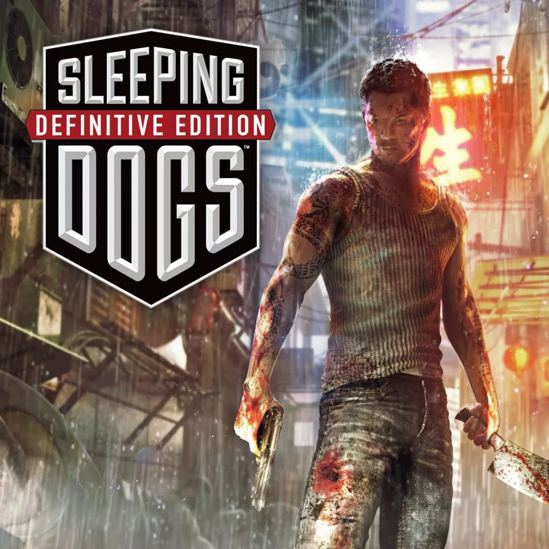 Hình ảnh Sleeping Dogs Definitive Edition, mô tả nhân vật Wei Shen đang chiến đấu cận chiến trong một khu chợ đêm sôi động tại Hồng Kông.